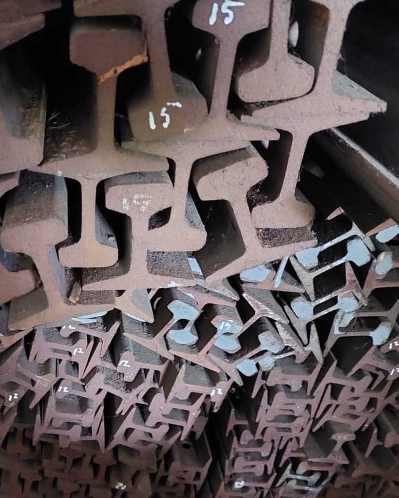 BESI REL BESI RAIL Q55 Q235 U 71MN JAKARTA - STEEL RAIL